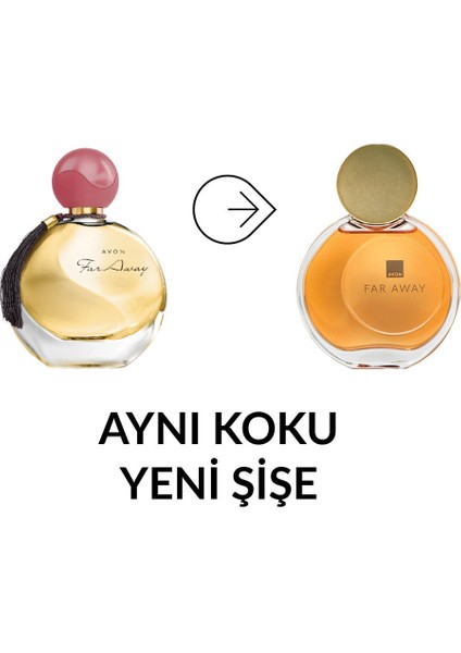 2 Adet Far Away Edp 50 ml Kadın Parfüm