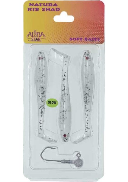 Natura Rib Shad Sahte Balığı 10-90MM