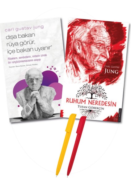 Dışa Bakan Rüya Görür - Ruhum Neredesin - 2 Kitap + Alfa Kalem