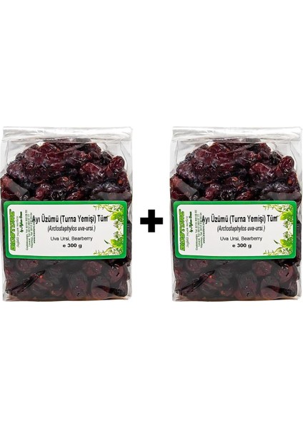Tüm Cranberry Turna Yemişi 300 Gx2 Adet