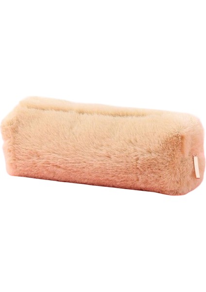 Düz Renk Peluş Kalem Kutusu Okul Kalem Kutusu Çantası Kırtasiye Kalem Kutusu Kawaii Kız Kalem Kutusu, Okul Malzemeleri Araçları (Yurt Dışından)