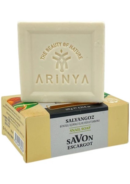 Salyangoz Özlü Vücut ve Yüz Sabunu 125 gr