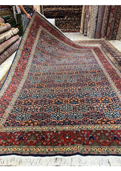 El Dokuma Hereke Halısı Karpuzlu Model 300x200