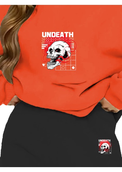 Eşofman Takımı Unnamed Baskılı Büyük Beden Alt Üst Takım