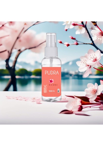 Pudra Kokulu Bambi Ortam Ferahlatıcı Sprey 100 ml