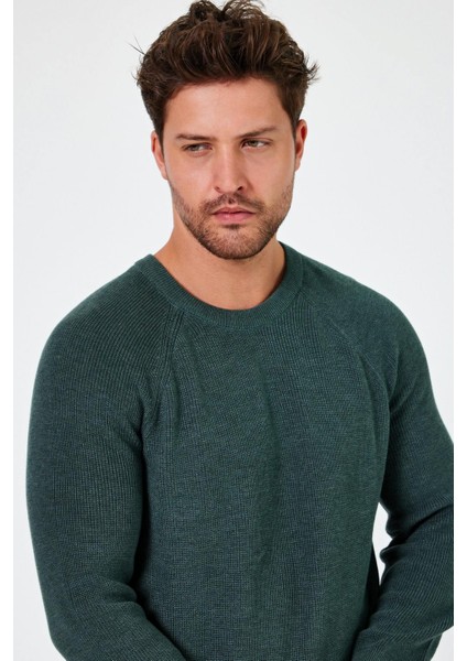 Bisiklet Yaka Regular Fit Kazak (E24-EZE-07) fırsatları