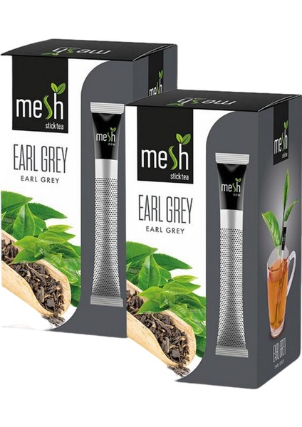 Earl Grey Bergamot Aromalı Siyah Stick Çay 2 Paket