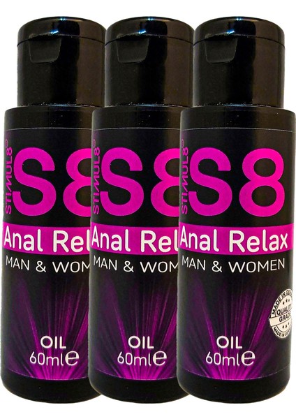 Stımul8 ^3lü Bay Bayan Yağ Anaı Reıax - Rahatıaticı 60 ml