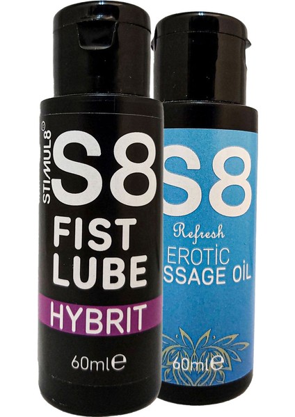 Stımul8 Erkeklere ve Bayanlara Uygun Iubrikant 60 ml Jel Ile+ Funtazi Masaj Yağı