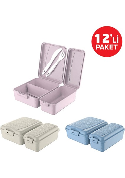 Ikili Göz Beslenme Kabı Fixpoint P-7437 12LI Set