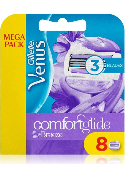 Venüs Comfortglide Breeze Tıraş Bıçağı 8’li  Yedek