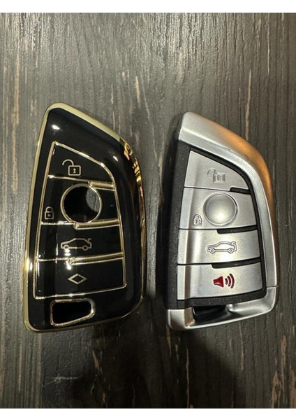 Bmw G30,G20,G10,G40 Vb.smart Nano Yüksek Kalite Silikon Kumanda Kılıfı Siyah
