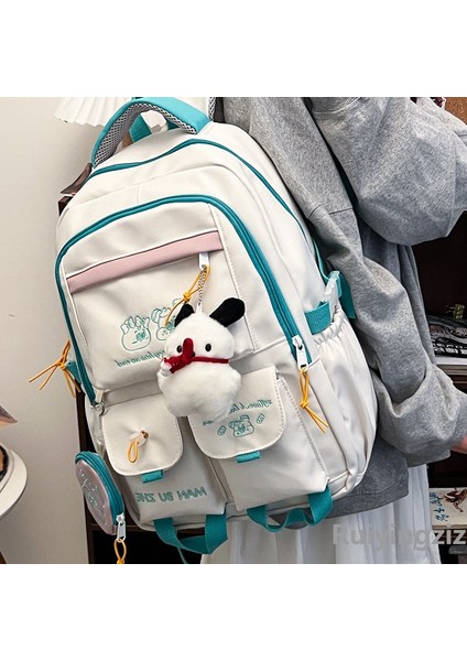 Kızlar Için Okul Çantaları, Sevimli Ilkokul Öğrencileri, Kontrast Renkli Sırt Çantaları, Kolej Tarzı Ortaokul Sırt Çantaları (Yurt Dışından) fiyatları