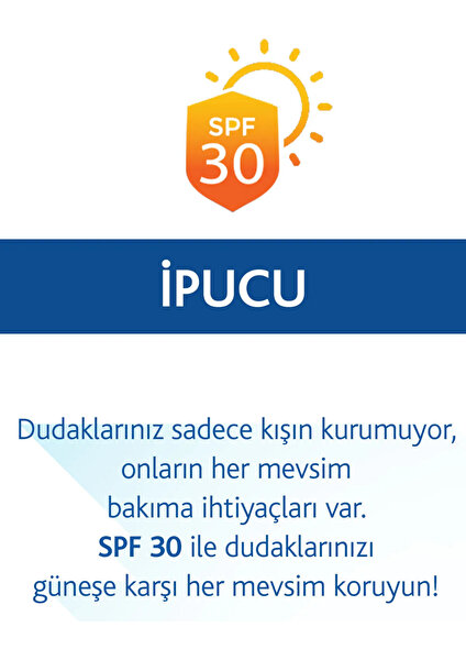 Güneş Koruyucu Spf 30 4.5 gr Dudak Bakım Kremi