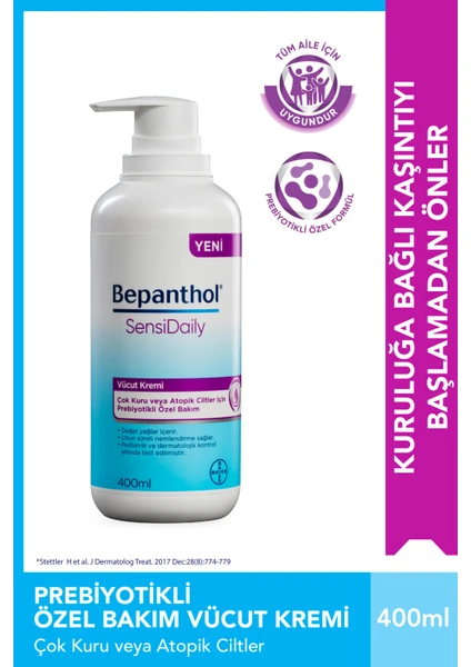 Bepanthol SensiDaily Vücut Kremi 400 ml