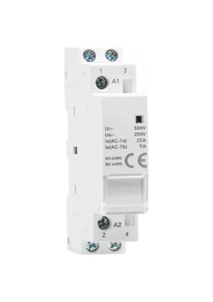 25A 12W Aydınlatma Sessiz Kontaktörü CT-9183