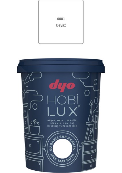 Hobilux Boya Beyaz 0,9 Lt