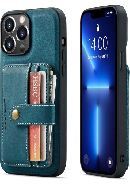 IPhone 14 Pro Max Rfıd Engelleme Manyetik Kablosuz Şarj Için Kılıf (Yurt Dışından)