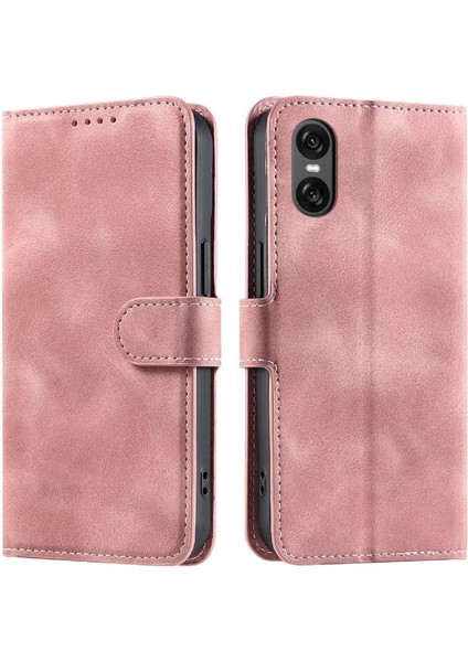 Sony Xperia 10 Vı Için Flip Case Manyetik Pu Deri Bilek Kayışı Kickstand (Yurt Dışından) fırsatları
