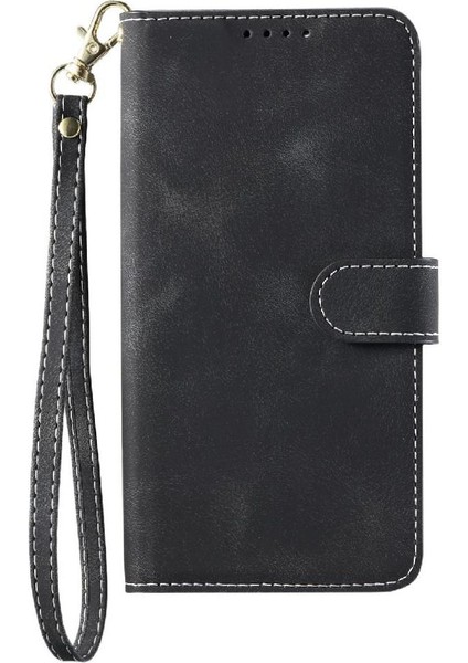 Sony Xperia 1 Iı Kickstand Manyetik Cüzdan Kart Yuvaları Bilek Için Flip Case (Yurt Dışından)