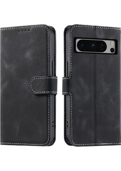 Google Piksel 8 Pro Manyetik Kickstand Cüzdan Kart Yuvaları Pu Için Flip Case (Yurt Dışından) indirimleri