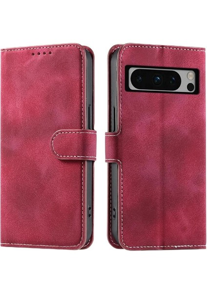 Google Piksel 8 Pro Manyetik Kickstand Cüzdan Kart Yuvaları Pu Için Flip Case (Yurt Dışından) fırsatları
