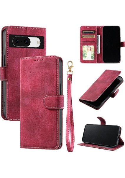 Google Piksel 8A Manyetik Pu Deri Kickstand Cüzdan Kartı Için Flip Case (Yurt Dışından) indirimleri