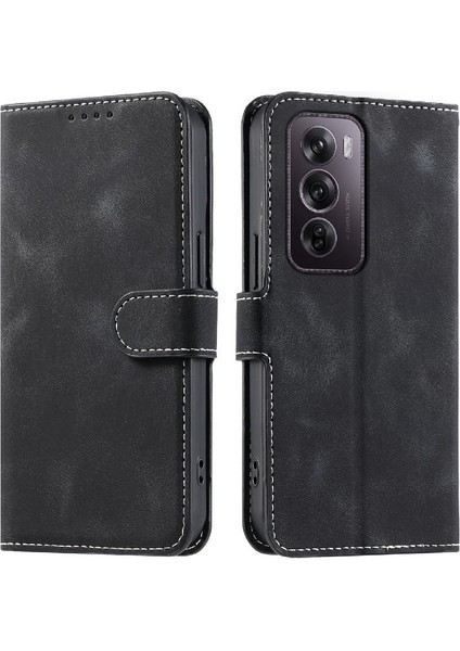 Oppo Oppo 12 Pro 5g Için Flip Case Manyetik Bilek Kayışı Pu Deri Cüzdan (Yurt Dışından) indirimleri