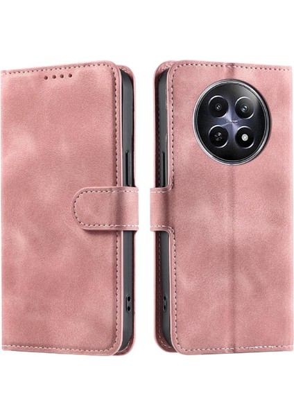 Realme 12 5g Kickstand Pu Deri Manyetik Bilek Kayışı Kart Için Flip Case (Yurt Dışından) indirimleri