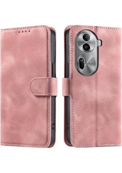 Oppo Oppo 11 Pro 5g Için Flip Case Kickstand Bilek Kayışı Manyetik Pu Cüzdan (Yurt Dışından)