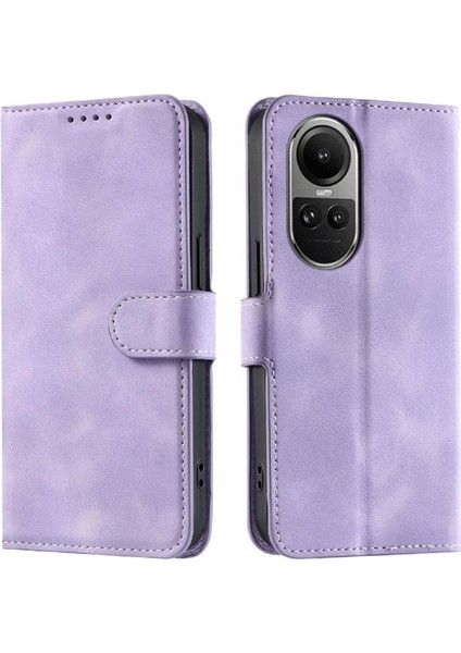 Oppo Oppo 10 Pro 5g Için Flip Case Kickstand Cüzdan Kart Yuvaları Manyetik Pu (Yurt Dışından)