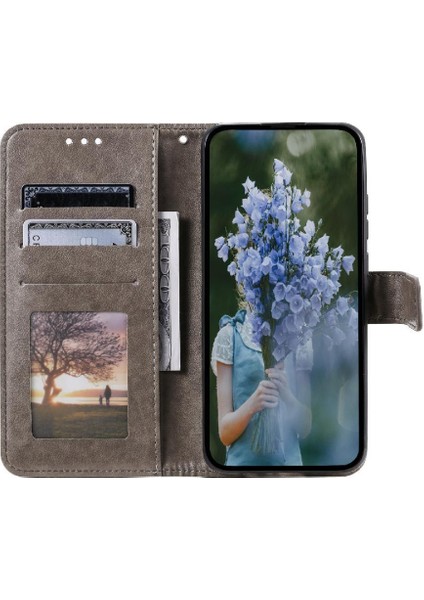 Google Piksel 9 Pro Xl Için Flip Case Cüzdan Kılıf Pu Deri Kickstand (Yurt Dışından)