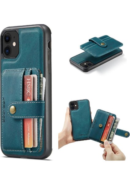 IPhone 11 Pro Manyetik Cüzdan Rfıd Engelleme Kablosuz Şarj Için Kılıf (Yurt Dışından) modelleri