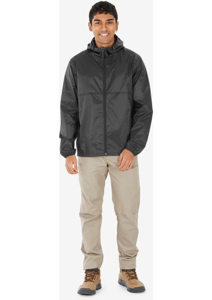 Quechua Erkek Outdoor Yağmurluk - Siyah - Raincut fiyatları