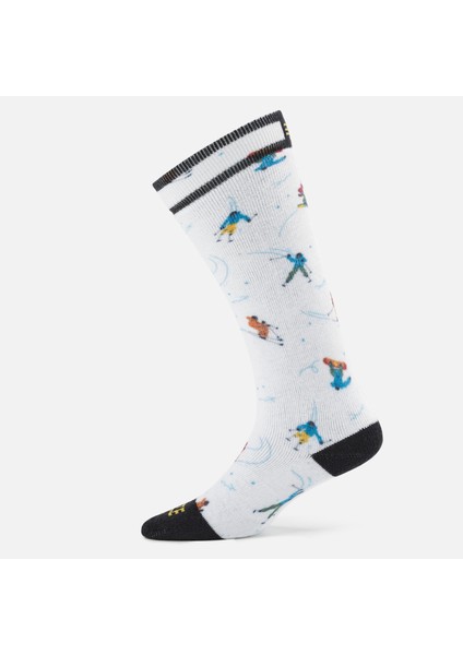 Wedze Çocuk Kayak/Snowboard Çorabı - Desenli - 100 fiyatları