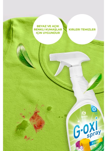 G-Oxi Spray Renkliler Için Leke Çıkarıcı (600 Ml)