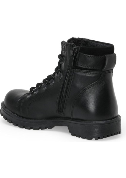 Siyah Deri Bot Modern Tasarım ve Kolay Giyim Özelliği modelleri