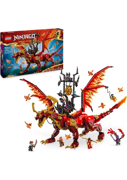 Lego® Nınjago® Hareket Kaynak Ejderhası 71822 12 Yaş ve Üzeri Için 6 Minifigür Içeren Yaratıcı Oyuncak Yapım Seti 1716 Parça