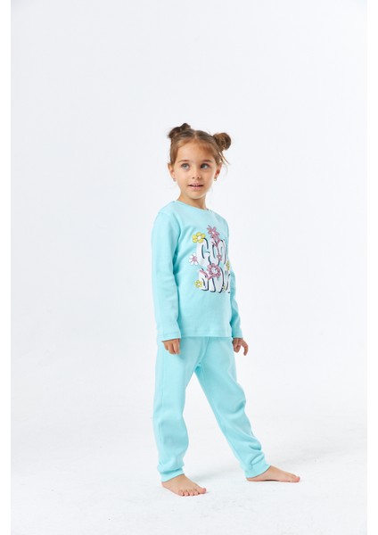 SCK-1232 Serbend Kız Çocuk Pijama Takım