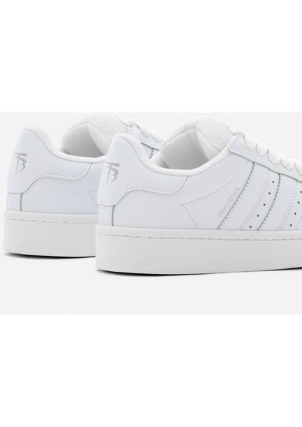 Kadın Beyaz Termo Taban Yanı Şeritli Bağcıklı Spor Ayakkabı indirimleri