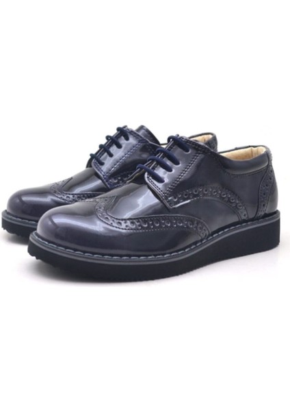 Çocuk Oxford Bağcıklı Ayakkabı Anatomik Tabanlı