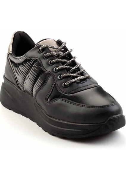 Siyah Paraşüt Kadın Sneaker K01179768567 modelleri