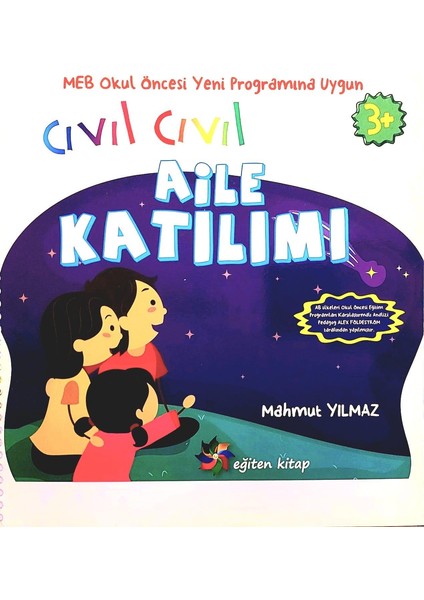 3 - 6 Yaş Eğlenceli Etkinlikli Eğitim Seti - Benim Ilk Kelimelerim - Cıvıl Cıvıl Eğitim Seti Çıkartmalı 12 Kitap 372 Sayfa modelleri
