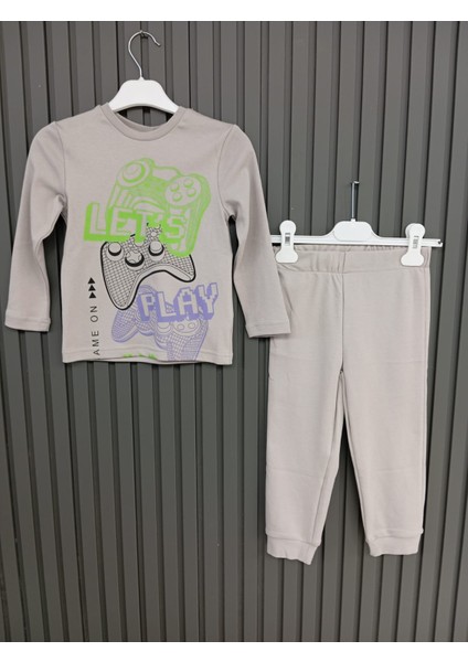 SCE-1233 Serbend Erkek Çocuk Pijama Takım
