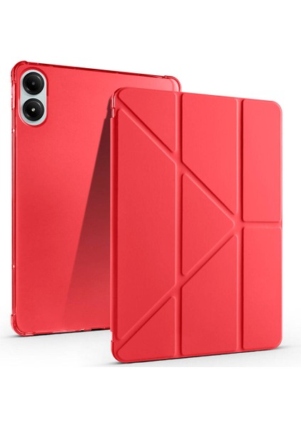 Xiaomi Redmi Pad Pro Kılıf Tri Folding Kalem Bölmeli Standlı Kılıf