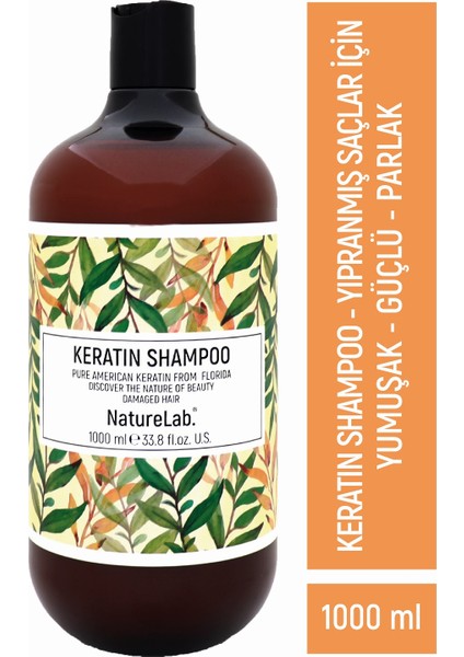 Keratin Şampuan 1000ML.