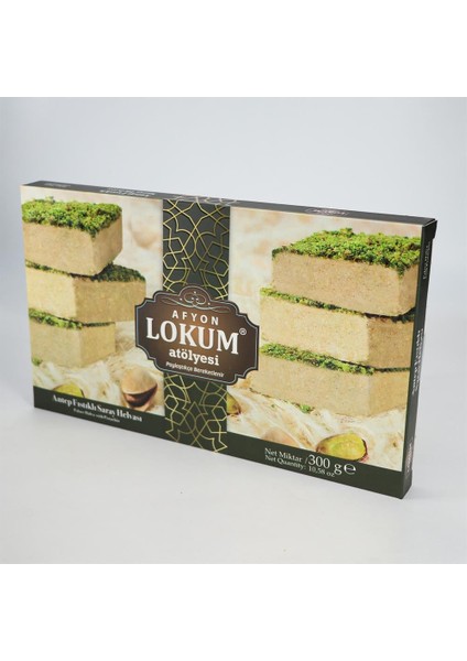 Lokum Atölyesi Antep Fıstıklı Saray Helvası 300G