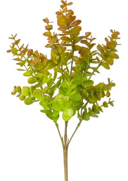 Yapay Bitki Okaliptus Kızıl-Yeşil 40 Cm.
