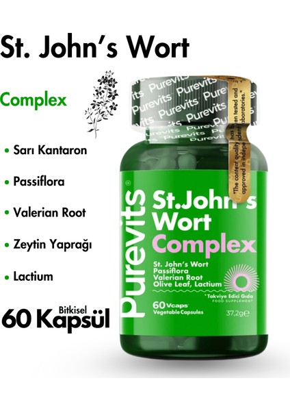 St.John's Wort Complex 60 Veg.cap.