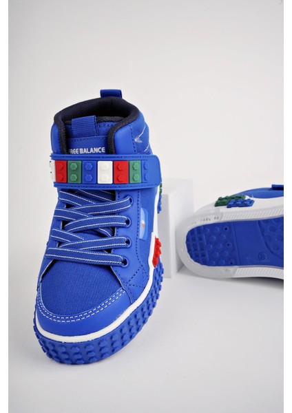 KUKULİ Garantili Legolu Bağcıklı ve Cırtlı Ortopedik Çocuk Sneaker Spor Ayakkabı indirimleri